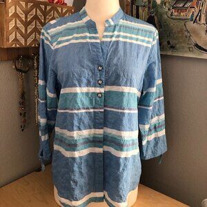 Habitat Striped Tunic Top